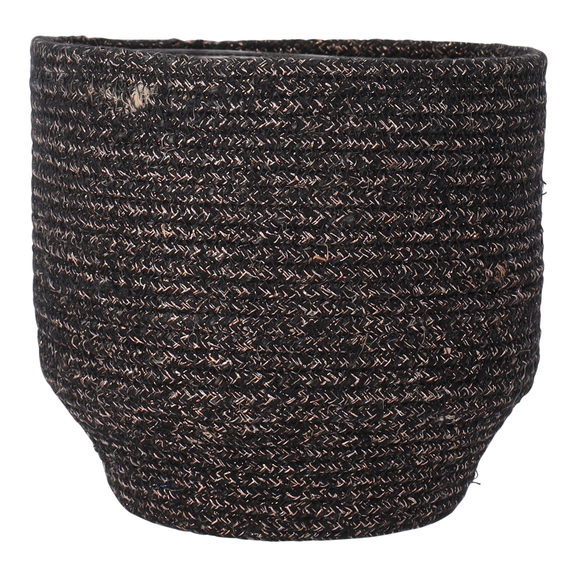 Mand zwart 18 x 18 cm Mand zwart 18 x 18 cm