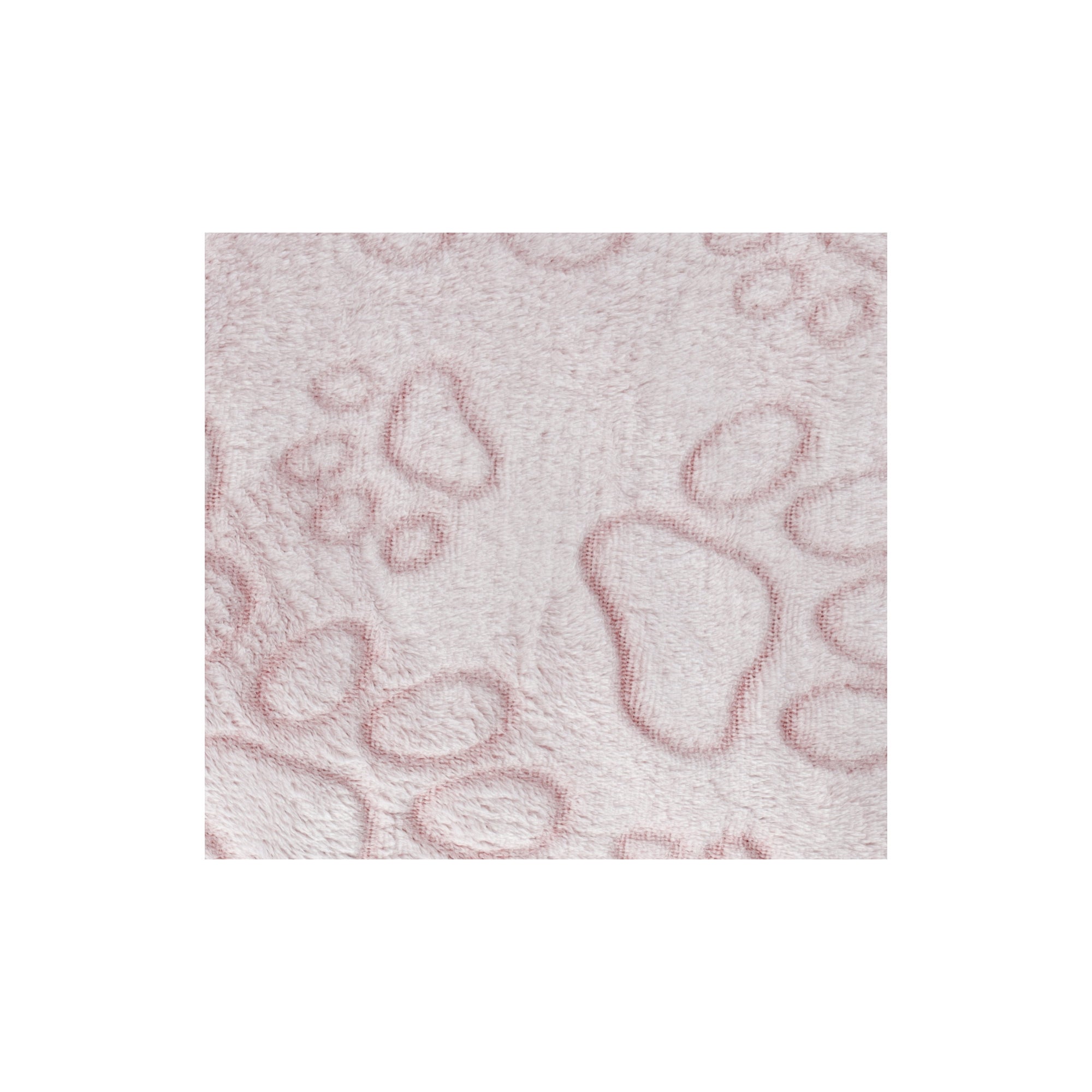 Deken hond poot oud roze Deken hond poot oud roze