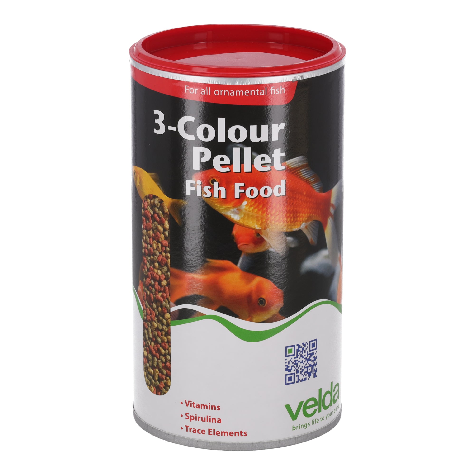 Visvoer pellet 3-kleur 1250ml Visvoer pellet 3-kleur 1250ml