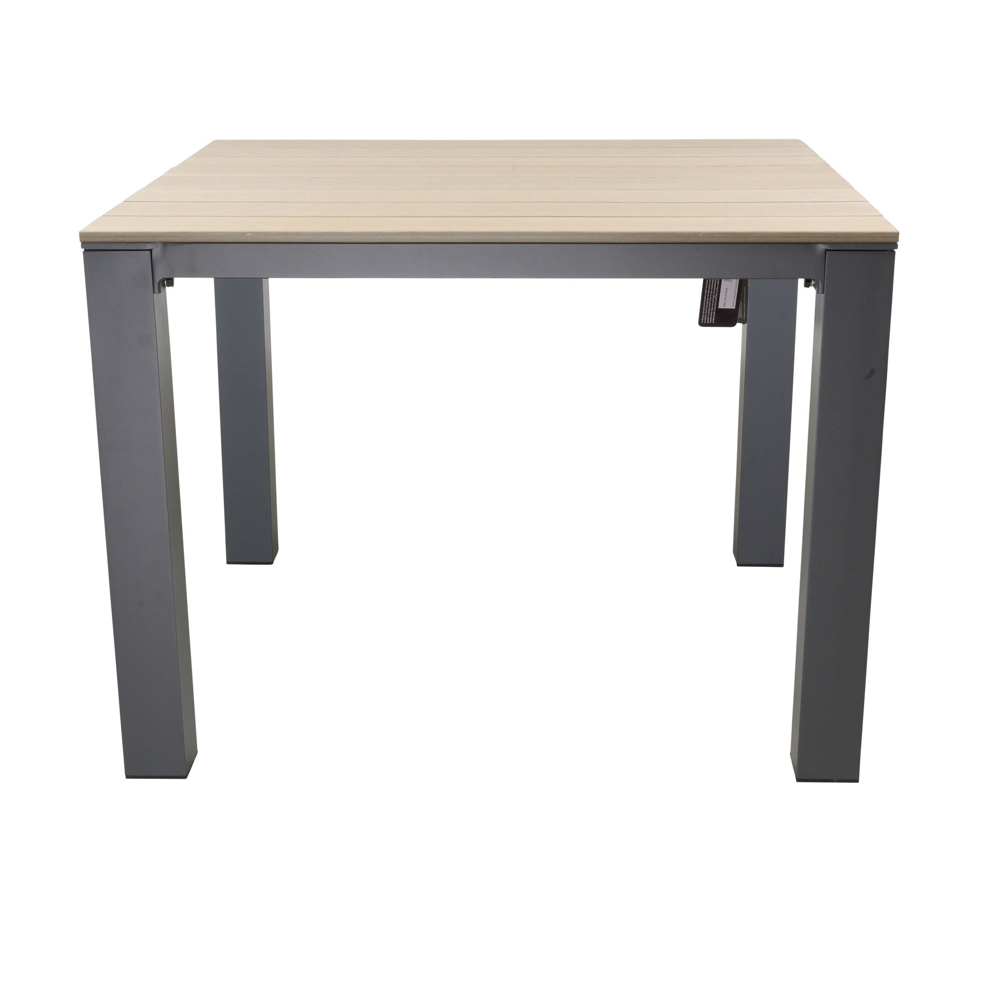 Tafel Cardona 100x100 cm Antraciet Bois le Duc Tafel Cardona 100x100 cm Antraciet Bois le Duc