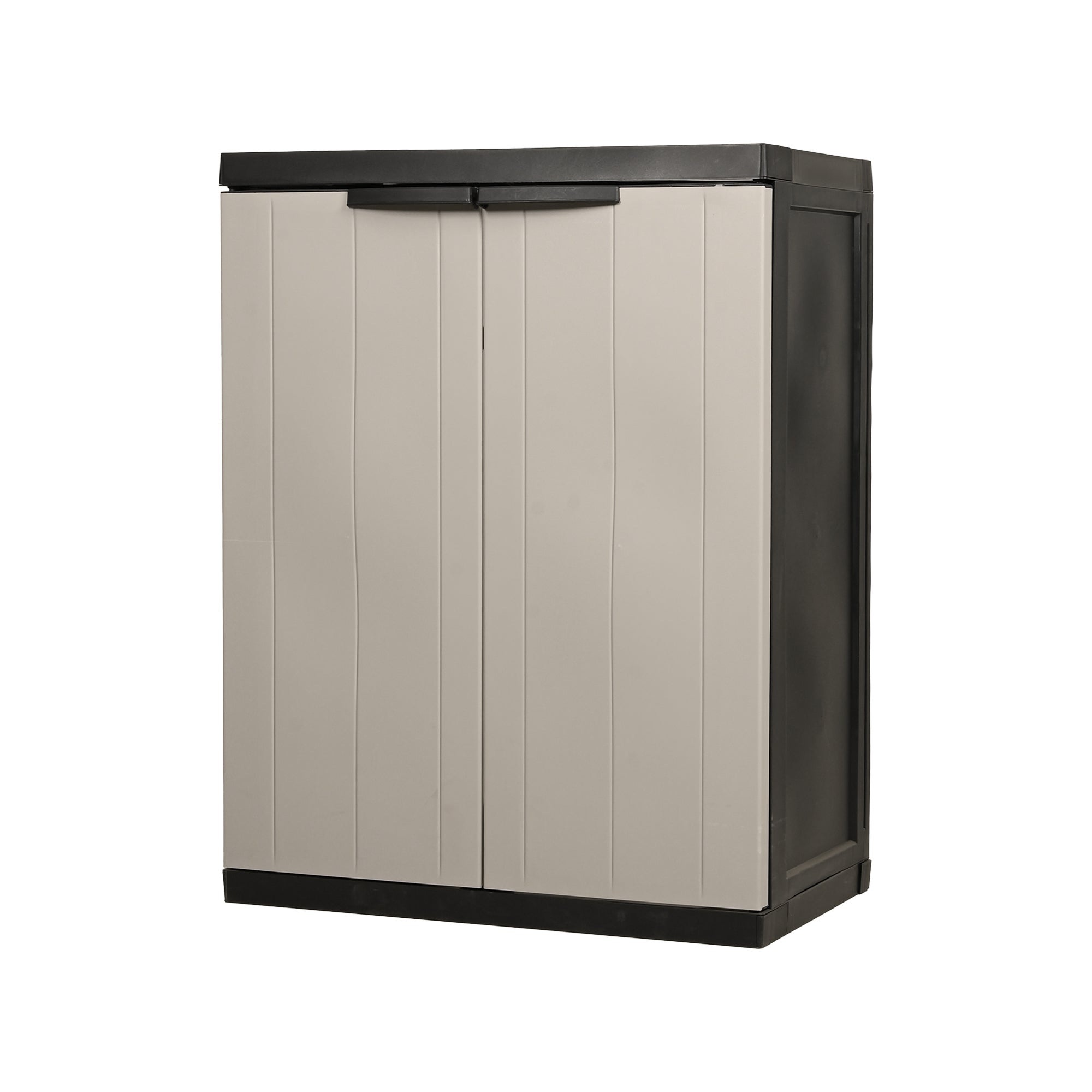 Kast bios midi 85cm zwart/grijs Kast bios midi 85cm zwart/grijs