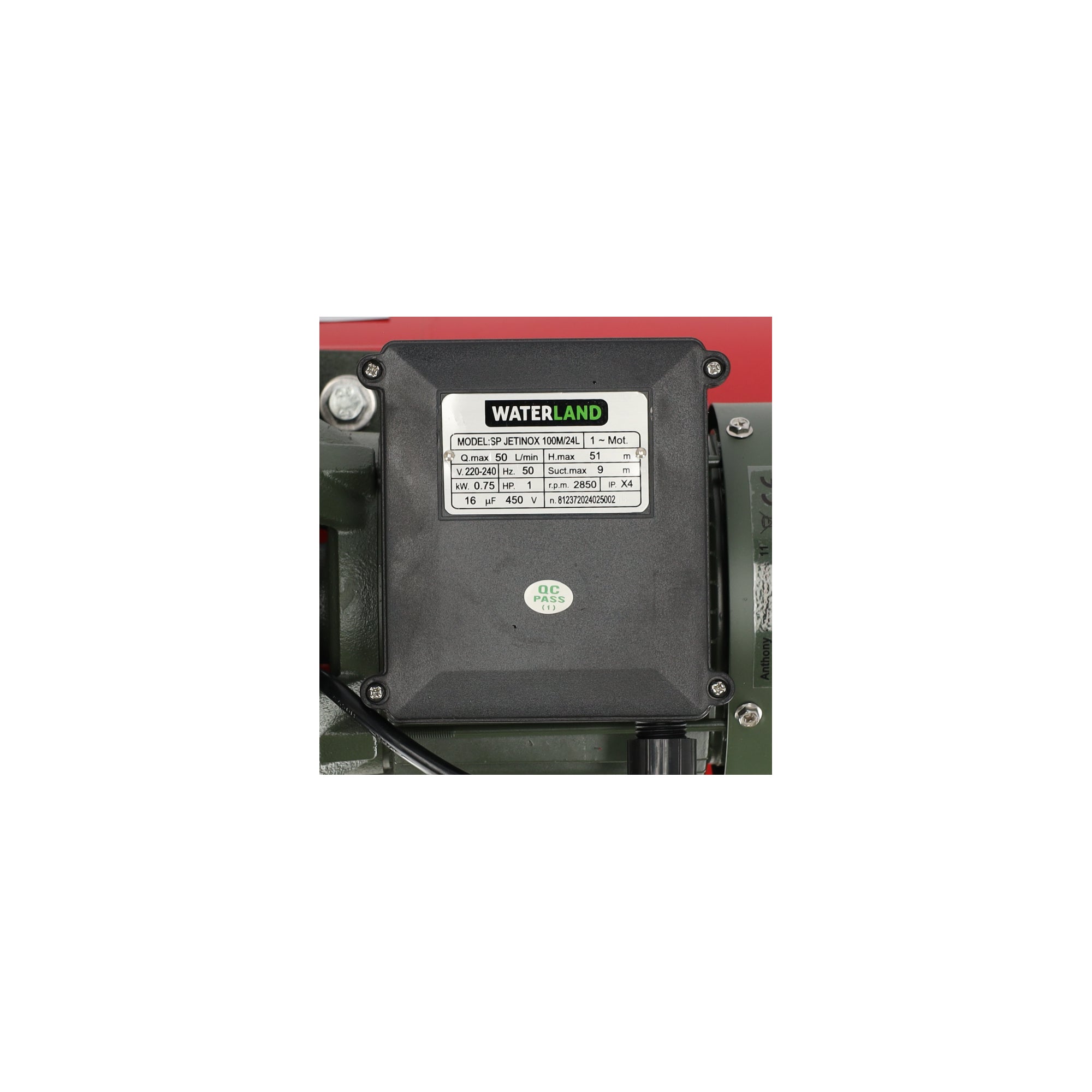 Waterpomp SP Jetinox 100m/24L Waterland Waterpomp SP Jetinox 100m/24L Waterland