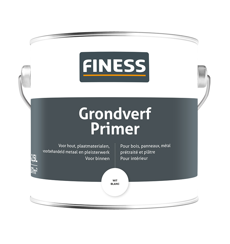 Finess grondverf 2.5L | wit | Promo