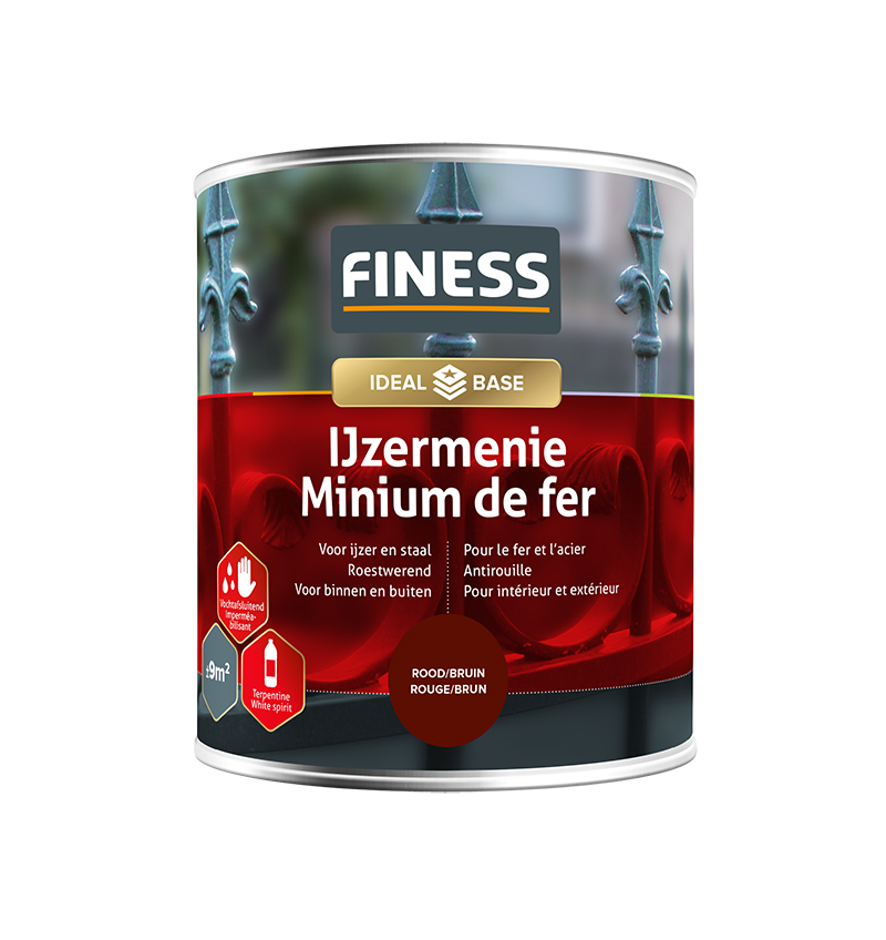 Finess IJzermenie 750ml | roodbruin | Finess