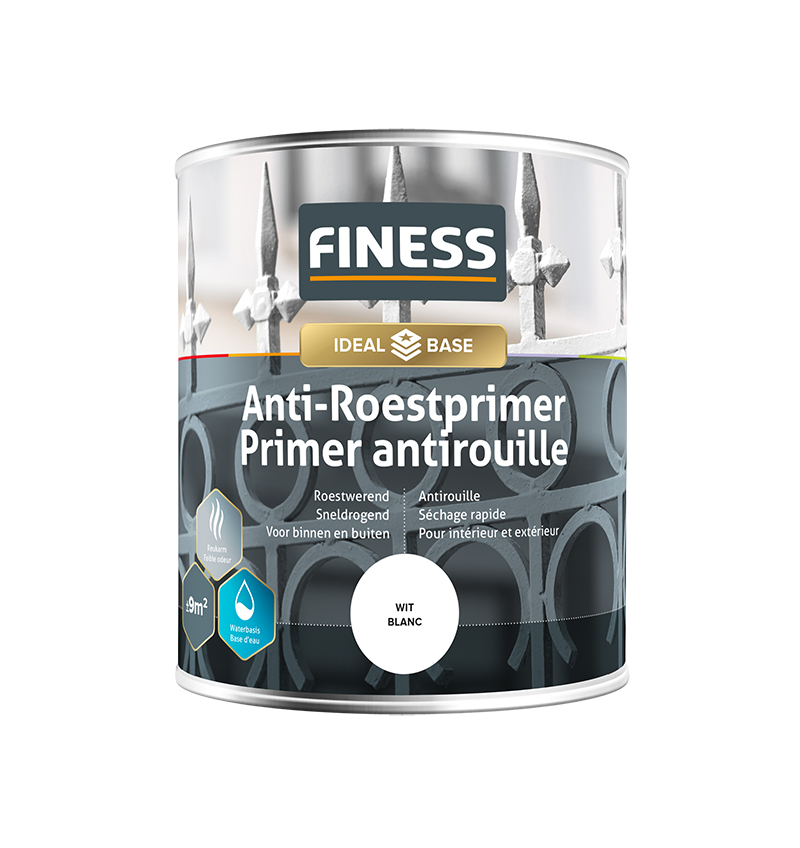 Finess Anti-Roestprimer 750ml | wit | Finess