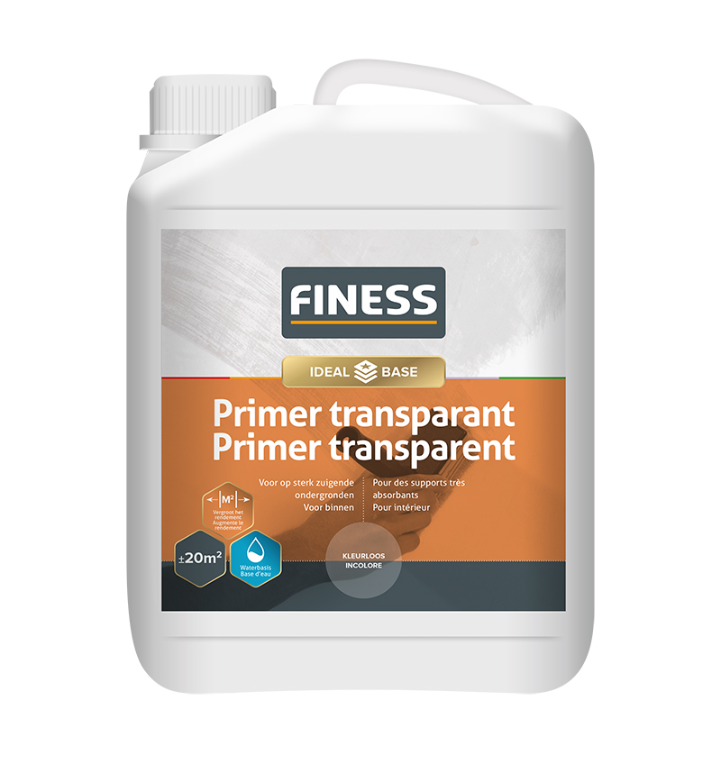 Finess Primer transparant 2.5L | transparant | voorstrijk | Finess