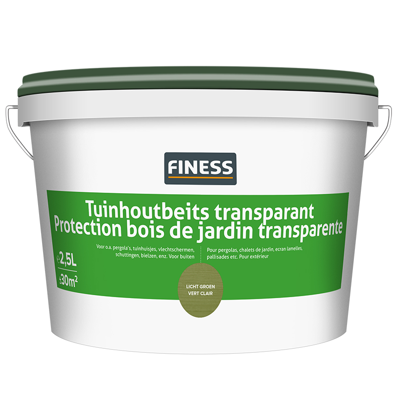 Finess Tuinbeits 2.5L | licht groen | transparant | Promo