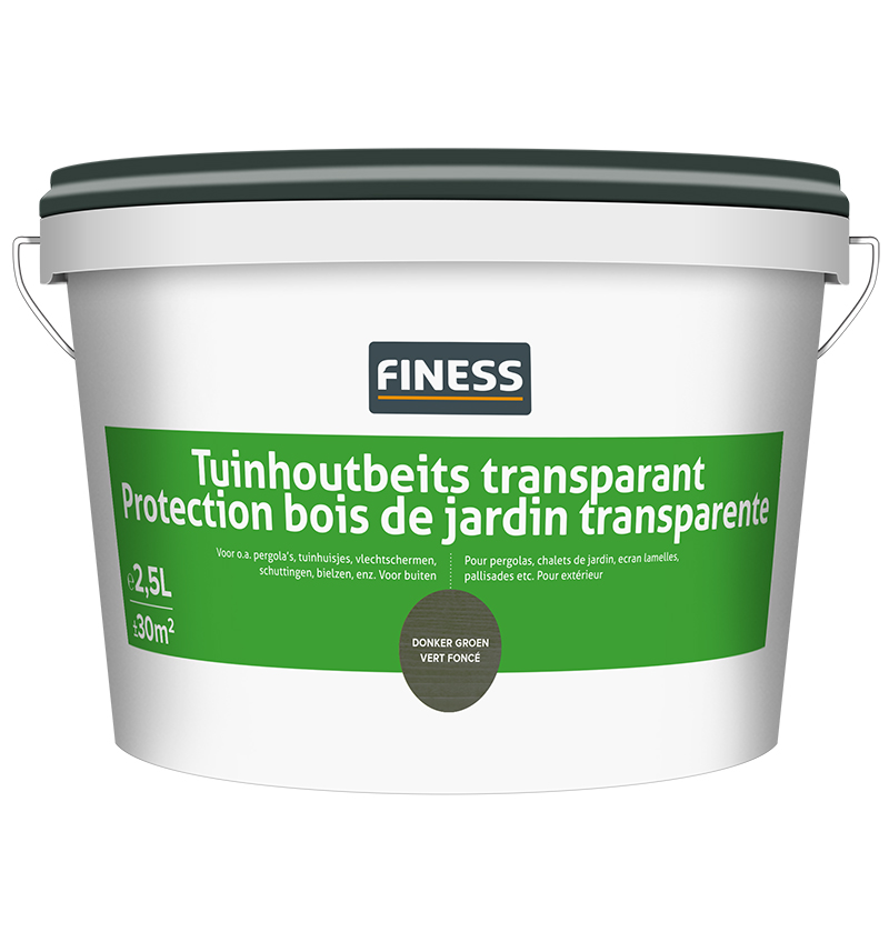 Finess Tuinbeits 2.5L | donker groen | transparant | Promo