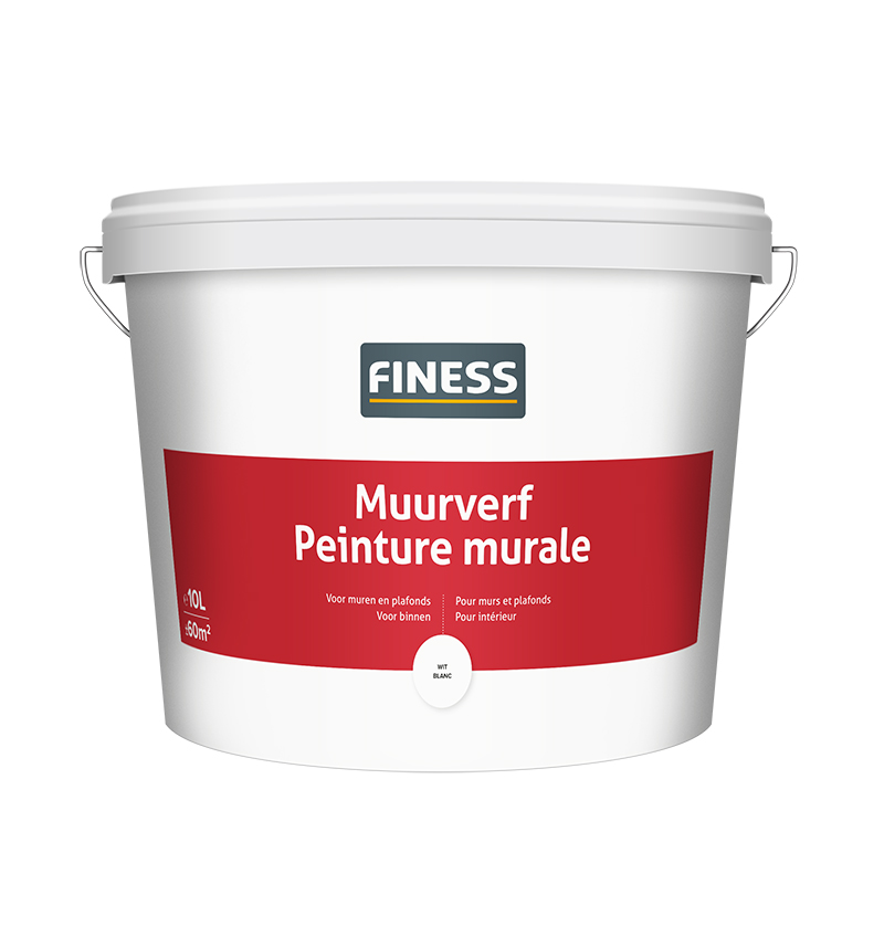 Finess Muurverf 10kg | wit | Promo