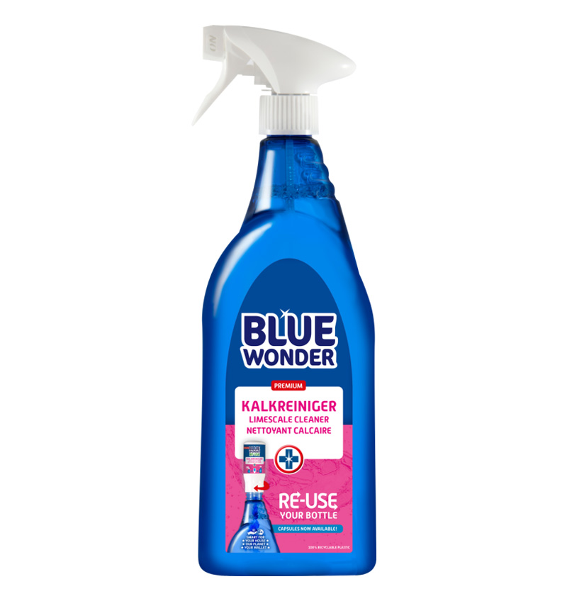 Premium Kalkreiniger Spray Blue Wonder | 750ml