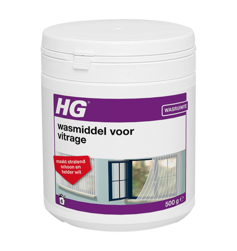 Wasmiddel voor vitrage 0.5kg NL | HG