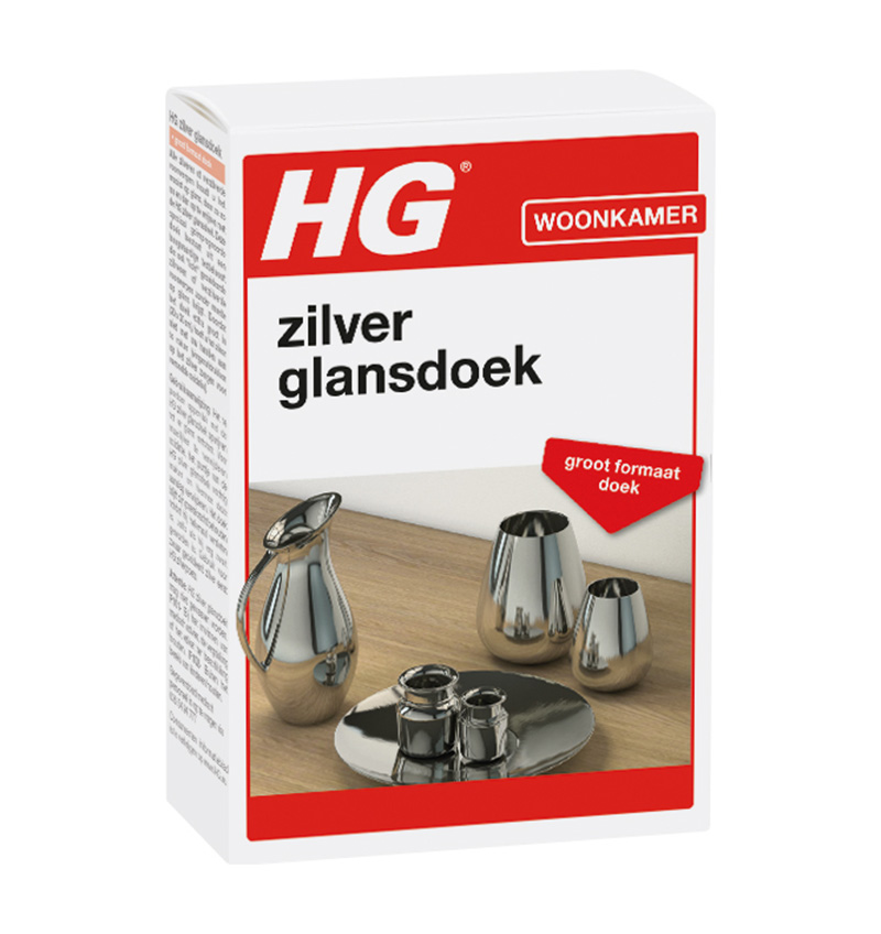 Zilver glansdoek 1st NL | HG