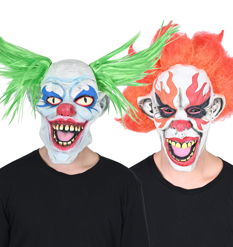 Masker enge clown Latex | diverse modellen