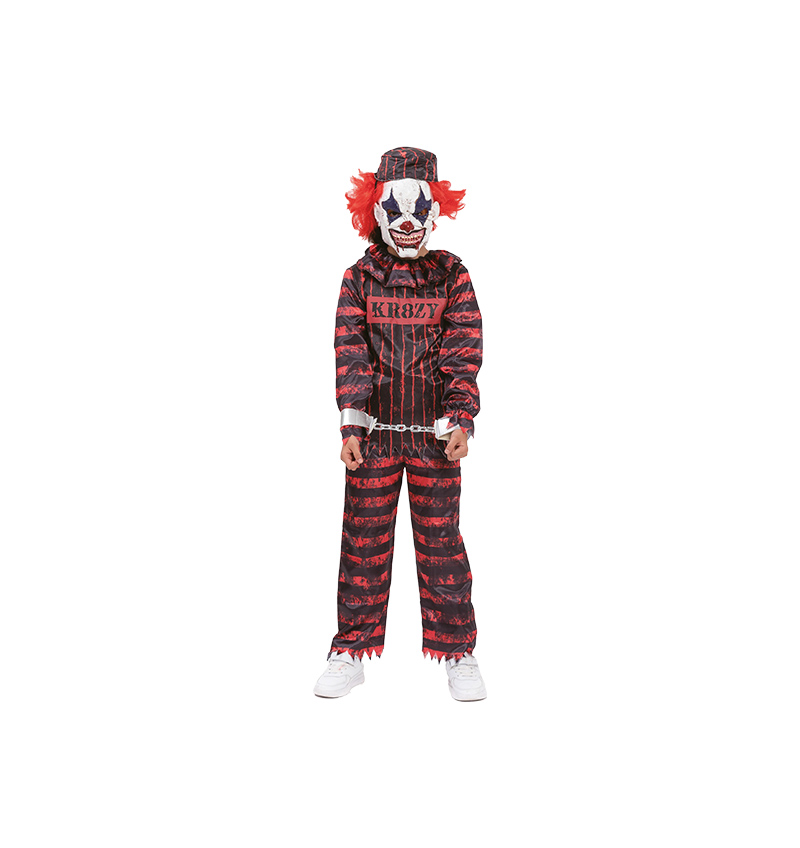 Kostuum Halloween Clown 116 t/m 164