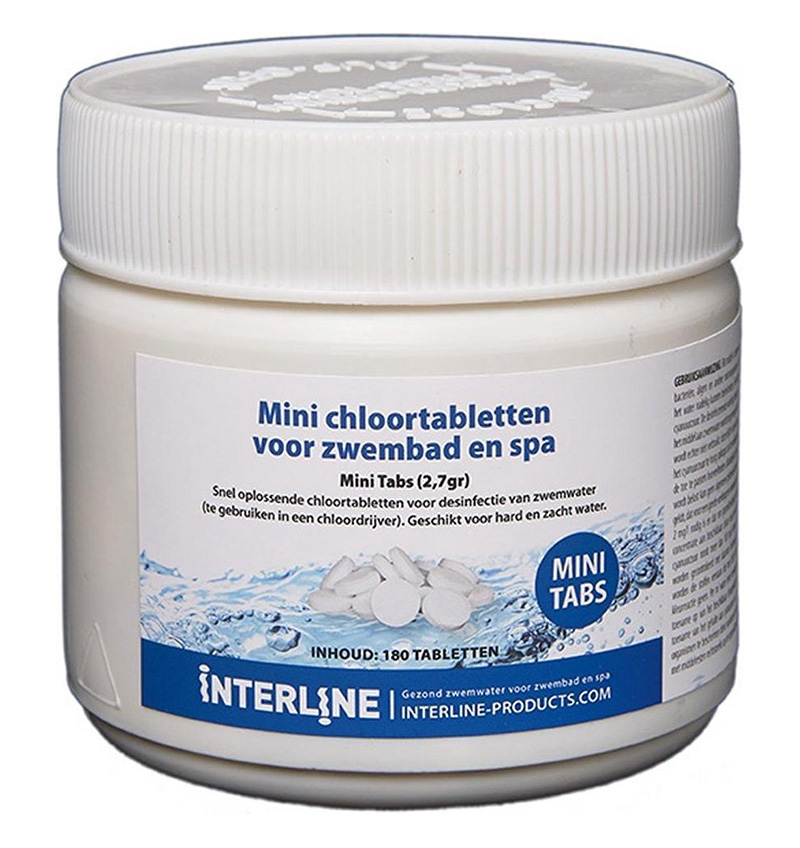 Chloortabletten Mini Quick | 180st | Interline