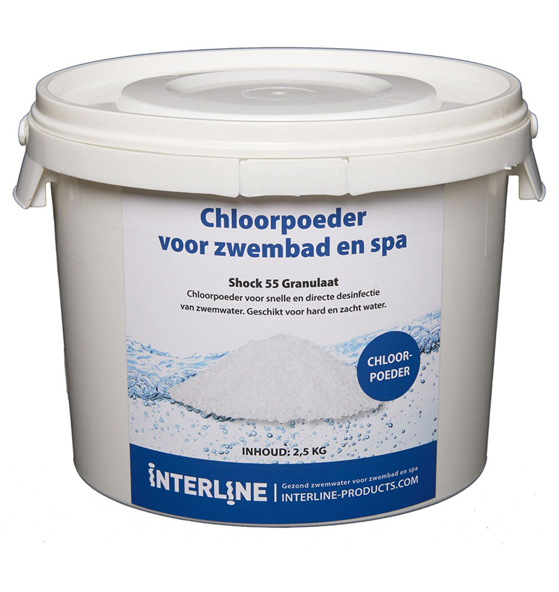 Chloorgranulaat 2.5kg | Interline
